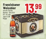 Aktuelle Franziskaner Angebote bei Trinkgut in Neuss Aktuelles Weissbier Angebot bei Trinkgut in Neuss ab 13,99 €