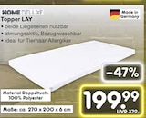 Topper LAY von HOME DELUXE im aktuellen Netto Marken-Discount Prospekt
