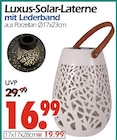 Luxus-Solar-Laterne mit Lederband im Angebot bei Wreesmann in Buxtehude Luxus-Solar-Laterne mit Lederband Angebote bei Wreesmann Buxtehude für 16,99 €