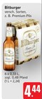 Premium Pils Angebote von Bitburger bei E center Filderstadt für 4,44 €