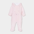 Combinaison pilote effet polaire zippée rose clair bébé fille - La Halle Combinaison pilote effet polaire zippée rose clair bébé fille à 20,99 € dans le catalogue La Halle