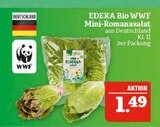 Aktuelle Salat Angebote bei Marktkauf in Nürnberg Aktuelles Bio WWF Mini-Romanasalat Angebot bei Marktkauf in Nürnberg ab 1,49 €