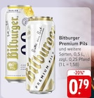 Premium Pils im Angebot bei E center in Darmstadt Premium Pils Angebote von Bitburger bei E center Darmstadt für 0,79 €