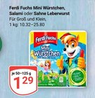 Mini Würstchen Angebote von Ferdi Fuchs bei GLOBUS Saarbrücken für 1,29 €
