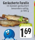 Geräucherte Forelle Angebote bei E center Bad Salzuflen für 1,69 €