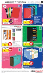 Prix et réduction Boîte De Rangement dans le prospectus Intermarché Super en cours Offre Boîte De Rangement dans le catalogue Intermarché Super du moment à la page 33