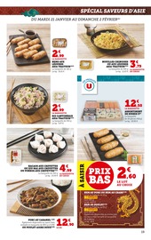 Sushi Angebote im Prospekt "Super U" von Super U auf Seite 19