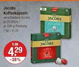 Kaffeekapseln Lungo im Angebot bei V-Markt in München Kaffeekapseln Lungo Angebote von Jacobs bei V-Markt München für 4,29 €