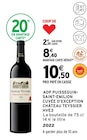 AOP Puisseguin-Saint-Emilion Cuvée d'Exception HVE3 2022 - Château Teyssier - Intermarché Hyper AOP Puisseguin-Saint-Emilion Cuvée d'Exception HVE3 2022 - Château Teyssier à 8,40 € dans le catalogue Intermarché Hyper