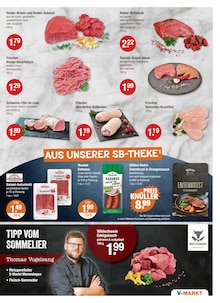 Rindfleisch im V-Markt Prospekt "V-Markt einfach besser einkaufen" mit 26 Seiten (Augsburg)