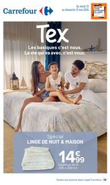 Drap-Housse en promo dans le catalogue Carrefour à la page 1