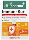 Altapharma im Rossmann Prospekt Immun Kur von Altapharma im aktuellen Rossmann Prospekt für 4,99 €