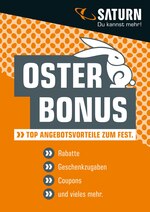 Saturn Prospekt "OSTERBONUS", 24 Seiten, für Seelze, 05.04.2020 - 20.04.2020 Saturn Prospekt "OSTERBONUS", 24 Seiten, für Seelze, 05.04.2020 - 20.04.2020