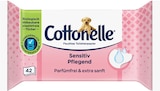 Feuchtes Toilettenpapier Sensitiv im Rossmann Prospekt Feuchtes Toilettenpapier Sensitiv von Cottonelle im aktuellen Rossmann Prospekt für 1,19 €
