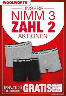 Herren Unterhose Angebot im aktuellen Woolworth Prospekt auf Seite 37