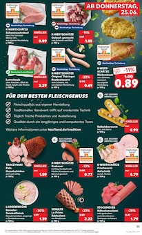Schweinefleisch im aktuellen Kaufland Prospekt (Braunschweig) Schweinefleisch im Kaufland Prospekt "Hier bin ich richtig" mit 67 Seiten (Braunschweig)