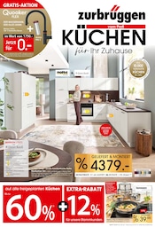 Küche im Zurbrüggen Prospekt in Beckum Aktueller Zurbrüggen Prospekt mit Küche, "KÜCHEN FÜR IHR ZUHAUSE", Seite 1