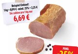 Zarter Kasseler Lachsbraten Angebote bei E center Nürtingen für 6,69 €