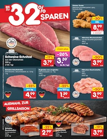 Fleisch im Netto Marken-Discount Prospekt "Aktuelle Angebote" mit 61 Seiten (Hamburg)