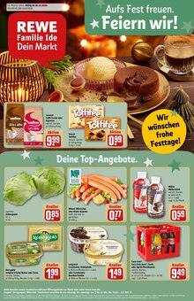 REWE Prospekt der Woche "Dein Markt" Seite 1, 16.12.2024 bis 21.12.2024 für Tornesch Aktueller REWE Prospekt "Dein Markt" Seite 1 von 24 Seiten für Tornesch