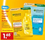 Tuchmaske Skin Active von Garnier im aktuellen Netto Marken-Discount Prospekt