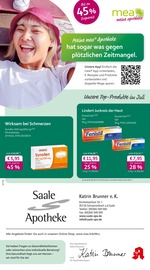 mea - meine apotheke Apotheken Prospekt der aktuellen Woche mit 4 Seiten, gültig von 01.07.2026 bis 31.07.2026, in Oberkotzau und Umgebung Aktueller mea - meine apotheke Apotheken Prospekt in Oberkotzau und Umgebung, "Unsere Juli-Angebote" mit 4 Seiten, 01.07.2026 - 31.07.2026