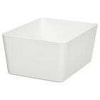 Box weiß 13x18x8 cm von KUGGIS im aktuellen IKEA Prospekt für 1,49 €