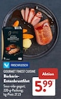 Barbarie-Entenbrustfilet im ALDI SÜD Prospekt Barbarie-Entenbrustfilet von Gourmet Finest Cuisine im aktuellen ALDI SÜD Prospekt für 5,99 €