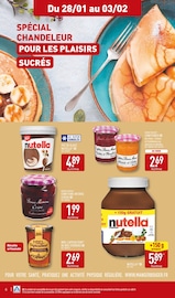 Nutella Angebote im Prospekt "ARRIVAGES AU BON GOÛT DE LA CHANDELEUR" von Aldi auf Seite 9