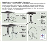 Klapp-Tischserie mit VIVODUR-Tischplatte Angebote von Sieger bei Opti-Wohnwelt Bremen für 269,00 €
