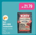 MAX-I-MUM Trockenfutter im toom Baumarkt Prospekt MAX-I-MUM Trockenfutter von Rinti im aktuellen toom Baumarkt Prospekt für 21,79 €