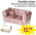 Schmuckdose Canape im Angebot bei SB Möbel Boss in Hameln Schmuckdose Canape Angebote bei SB Möbel Boss Hameln für 12,99 €