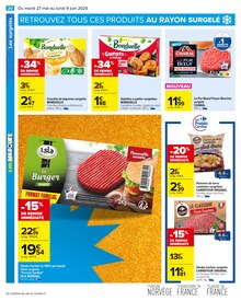 Promo Steak Haché Boeuf dans le catalogue Carrefour du moment à la page 22