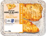 Filet de Merlu Fish & Chips MSC - Producteurs et Commercants à 3,19 € dans le catalogue Intermarché Hyper