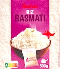 RIZ BASMATI EN SACHETS AUCHAN - AUCHAN - Auchan Hypermarché RIZ BASMATI EN SACHETS AUCHAN - AUCHAN à 4,50 € dans le catalogue Auchan Hypermarché