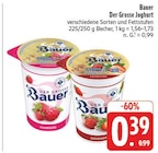 Der Grosse Joghurt Himbeere im Angebot bei EDEKA in Gera Der Grosse Joghurt Himbeere Angebote von Bauer bei EDEKA Gera für 0,39 €