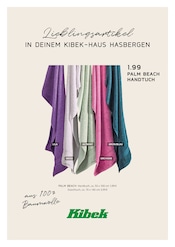 Palme im Kibek Prospekt in Osnabrück Aktueller Kibek Prospekt mit Palme, "DEIN KIBEK-HAUS HASBERGEN", Seite 4