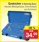Gaskocher 2-flammig Duo+ im Angebot bei Zimmermann in Wiesbaden Gaskocher 2-flammig Duo+ Angebote von Camping Germany bei Zimmermann Wiesbaden für 34,99 €