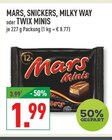 Aktuelle Snickers Angebote bei Marktkauf in Bochum Aktuelles Mars Minis Angebot bei Marktkauf in Bochum ab 1,99 €