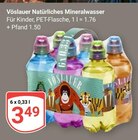Aktuelle Mineralwasser Angebote bei GLOBUS in Duisburg Aktuelles Natürliches Mineralwasser Angebot bei GLOBUS in Duisburg ab 3,49 €