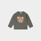 Pull manches longues épaule boutonnée vert kaki bébé garçon à 9,09 € dans le catalogue La Halle