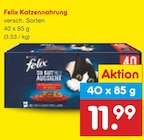 Katzennahrung Angebote von Felix bei Netto Marken-Discount Trier für 11,99 €