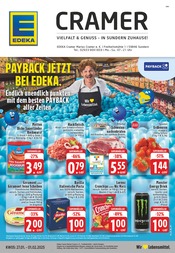 Aktueller EDEKA Supermarkt Prospekt in Sundern und Umgebung, "Aktuelle Angebote" mit 28 Seiten, 27.01.2025 - 01.02.2025