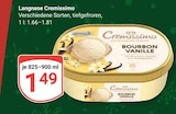 Aktuelles Cremissimo Bourbon Vanille Angebot bei GLOBUS in Braunschweig ab 1,49 €