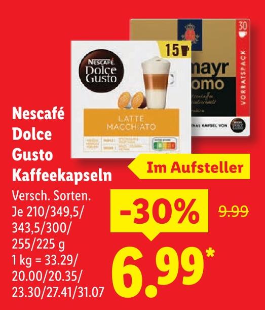 Dolce Gusto Kaffeekapseln