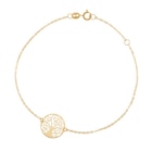 E.Leclerc - Bracelet en or jaune arbre de vie : offre du catalogue Promo Bracelet en or jaune arbre de vie à 95,00 € dans le catalogue E.Leclerc ""