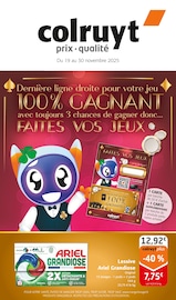 Lessive Angebote im Prospekt "colruyt" von Colruyt auf Seite 1