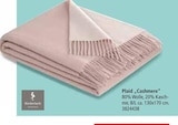 Plaid 'Cashmere' von Biederlack im aktuellen Segmüller Prospekt für 