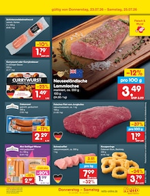 Schweinefilet im aktuellen Netto Marken-Discount Prospekt (Bremerhaven) Schweinefilet im Netto Marken-Discount Prospekt "Aktuelle Angebote" mit 73 Seiten (Bremerhaven)