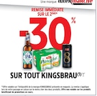 Intermarché Super Château-Renault - Promo -30% remise immédiate sur le 2ème sur tout Kingsbrau Promo -30% remise immédiate sur le 2ème sur tout Kingsbrau à dans le catalogue Intermarché Super à Château-Renault